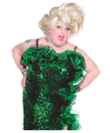 drag stripper in Newton Aycliffe: drag queen in England and Wales, novelty stripper in Newton Aycliffe, Wales, West Country, West Midlands, London, England.
